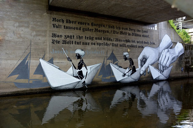 stunning works of street art