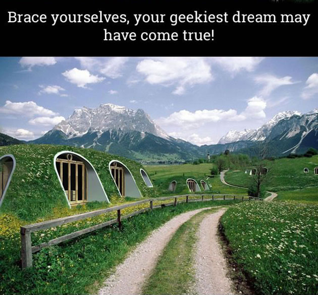 Pre-Fab Hobbit Houses