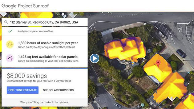 project sunroof google