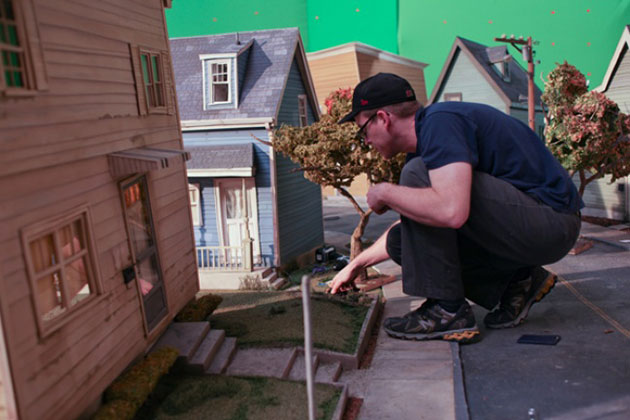 miniature movie sets