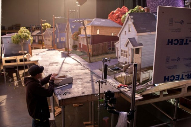 miniature movie sets