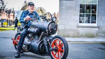 Steam Engine Powered Motorcycle