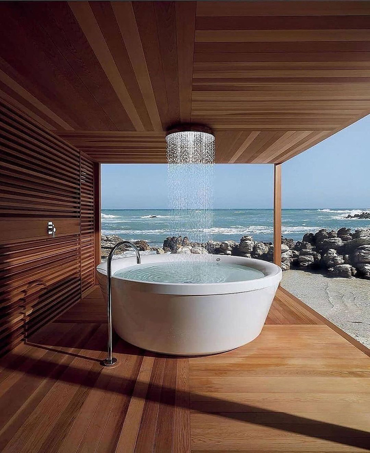 beach house bathroom