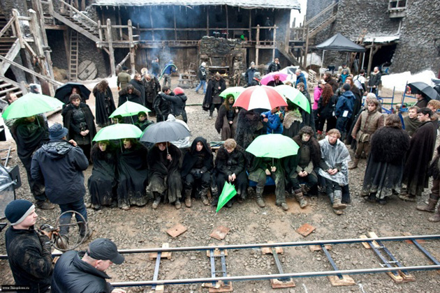 behind the scenes photos