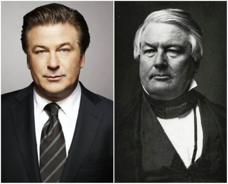 celebrities and their doppelgangers from the past
