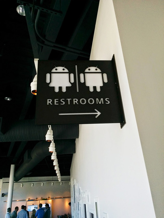 funny bathroom signs