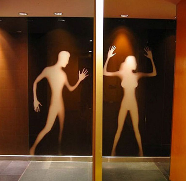 funny bathroom signs