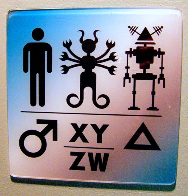 funny bathroom signs
