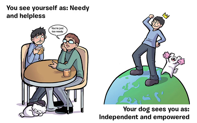 How You See Yourself vs How Your Dog Sees You