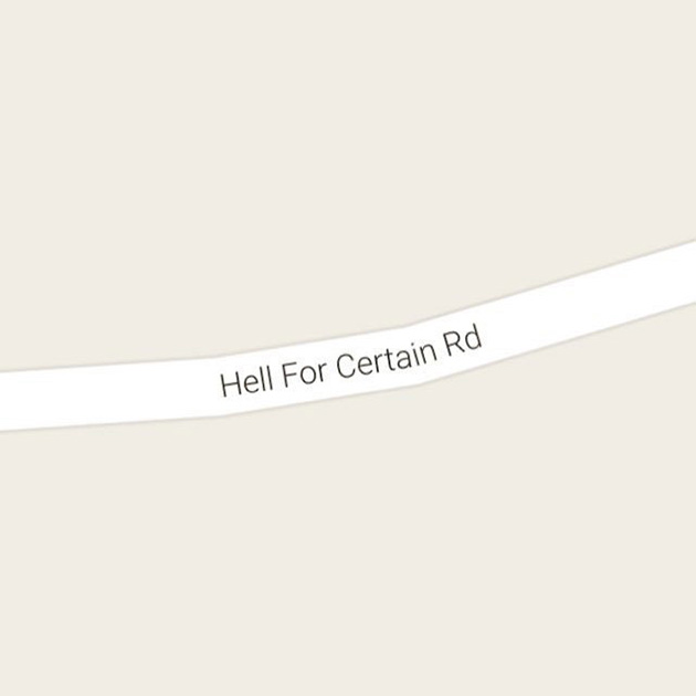 sad places on google maps