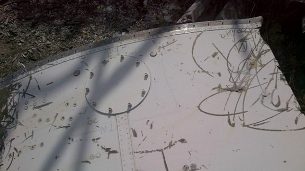 space shuttle debris