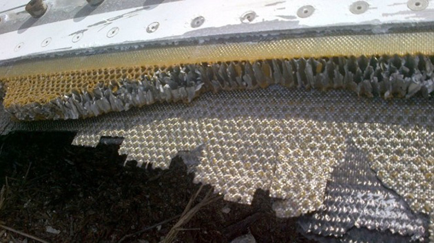 space shuttle debris