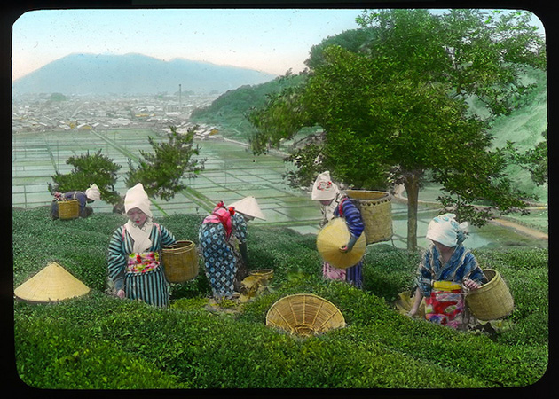 japan 20th century colorized pictures