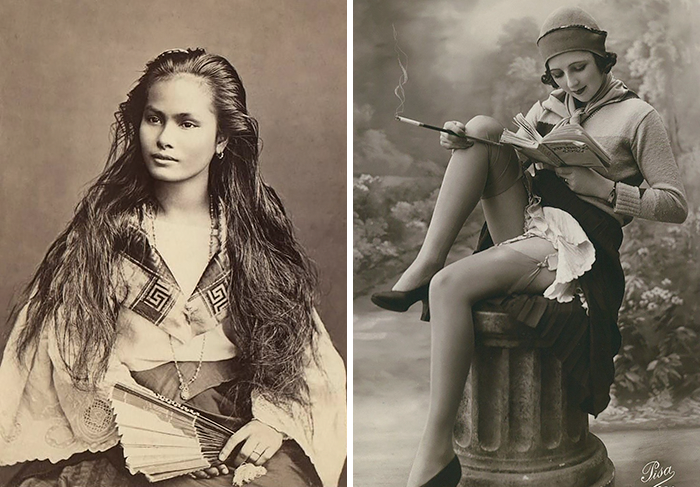 Women S Beauty Captured 100 Years Ago In Vintage Postcards