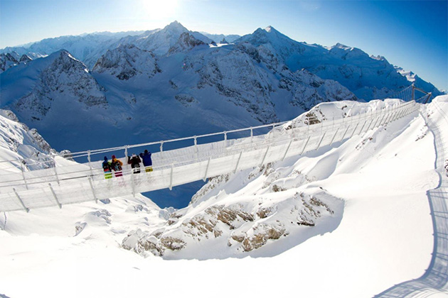 Titlis Suspension Bridge, Switzerland