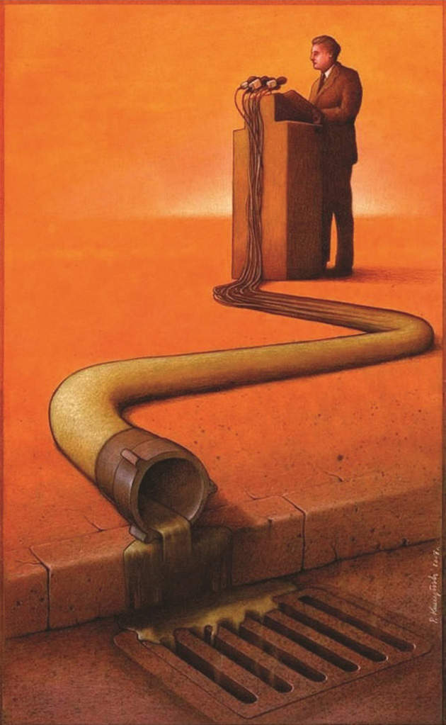 14 Brilliant And Satirical Drawings That Question The World We Live In (By Pawel Kuczynski)_10