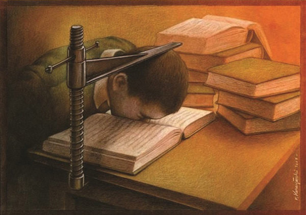 14 Brilliant And Satirical Drawings That Question The World We Live In (By Pawel Kuczynski)_13