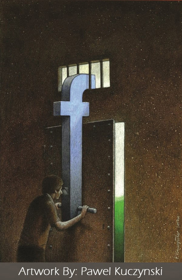 14 Brilliant And Satirical Drawings That Question The World We Live In (By Pawel Kuczynski)_14
