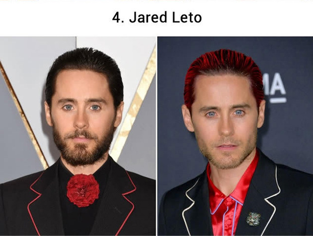 celebrities hair color