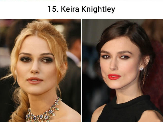 celebrities hair color