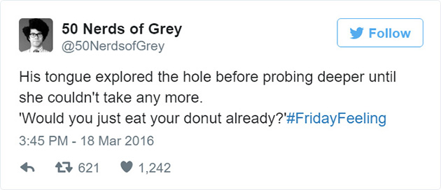 50 shades of grey parody tweets