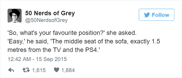 50 shades of grey parody tweets