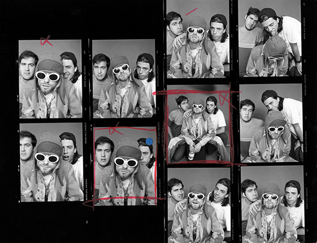 Kurt Cobain's last Photo Shoot