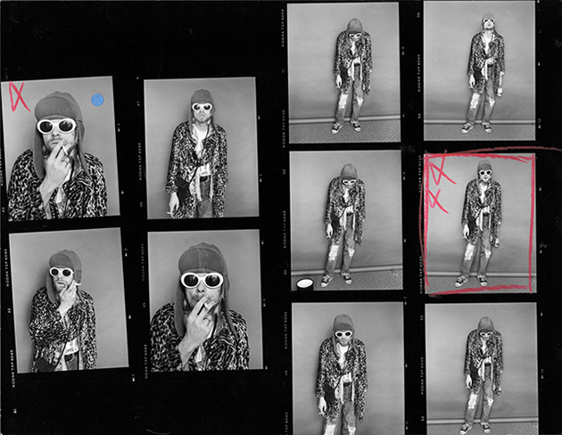 Kurt Cobain's last Photo Shoot