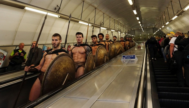 Spartan Flashmob
