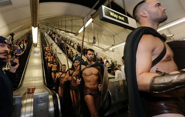 Spartan Flashmob