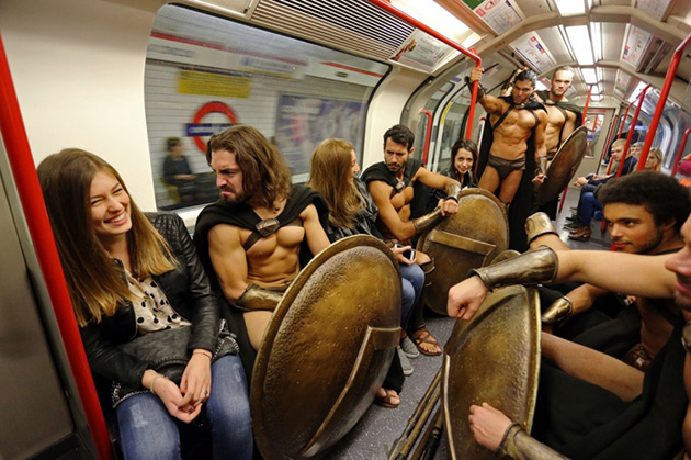 Spartan Flashmob
