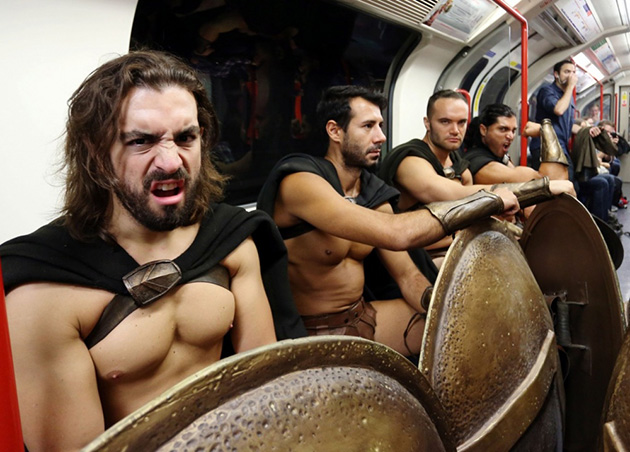 Spartan Flashmob