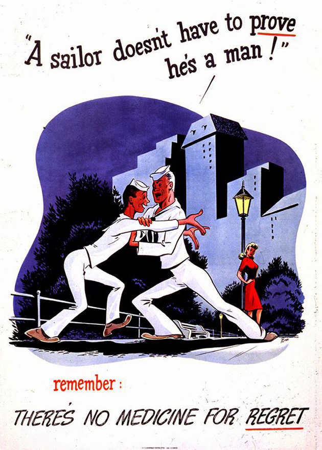 Vintage STD Propaganda Poster