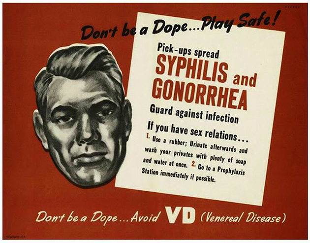 Vintage STD Propaganda Poster