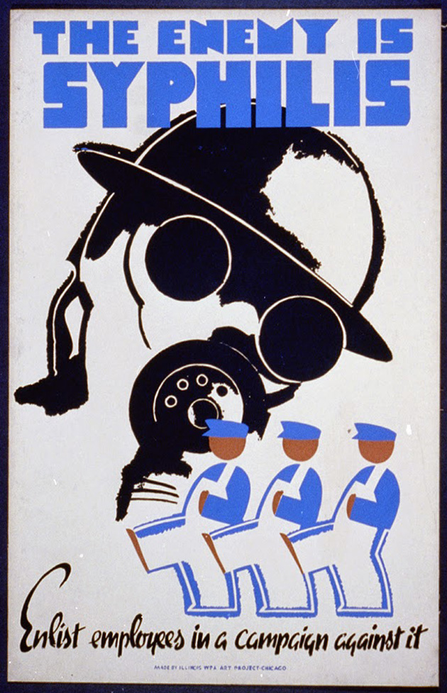Vintage STD Propaganda Poster
