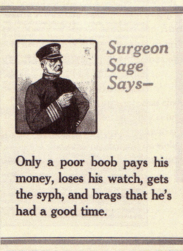 Vintage STD Propaganda Poster