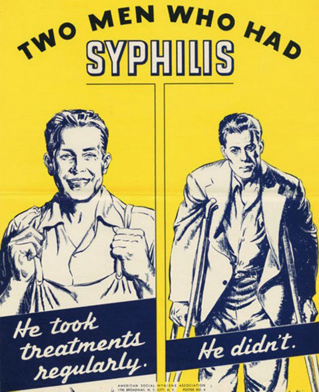 Vintage STD Propaganda Poster