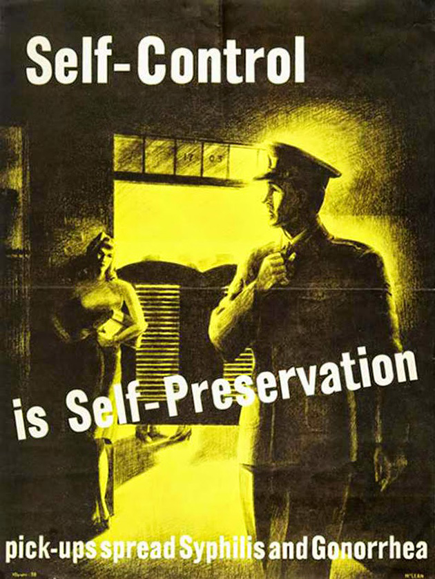 Vintage STD Propaganda Poster