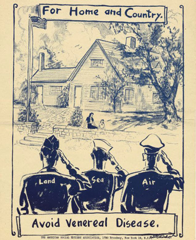 Vintage STD Propaganda Poster