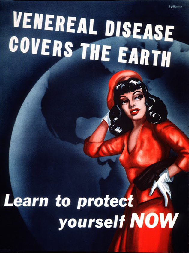 Vintage STD Propaganda Poster