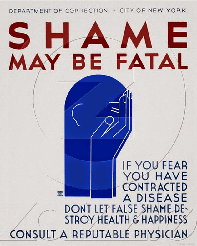 Vintage STD Propaganda Poster