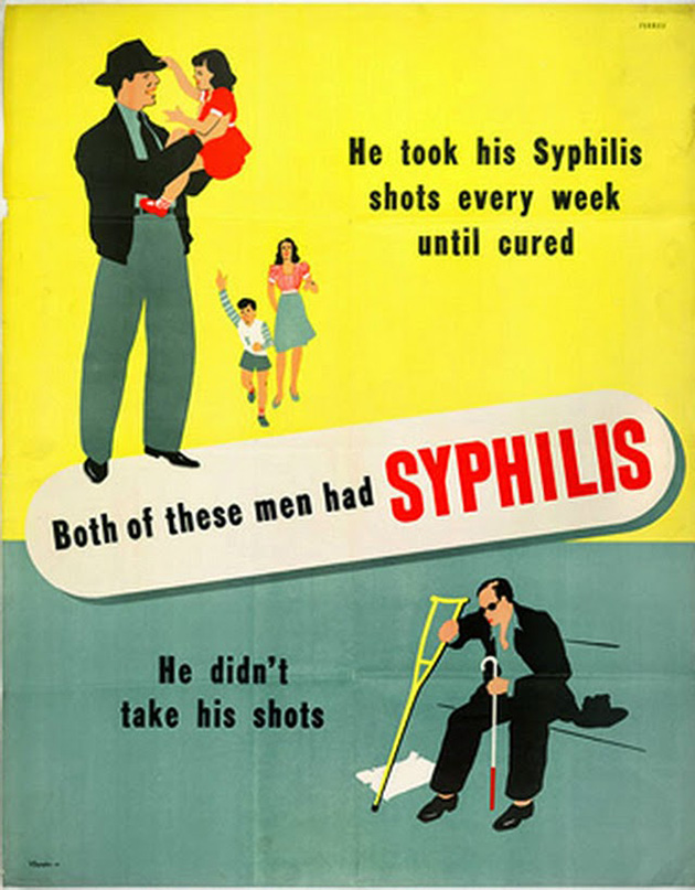 Vintage STD Propaganda Poster