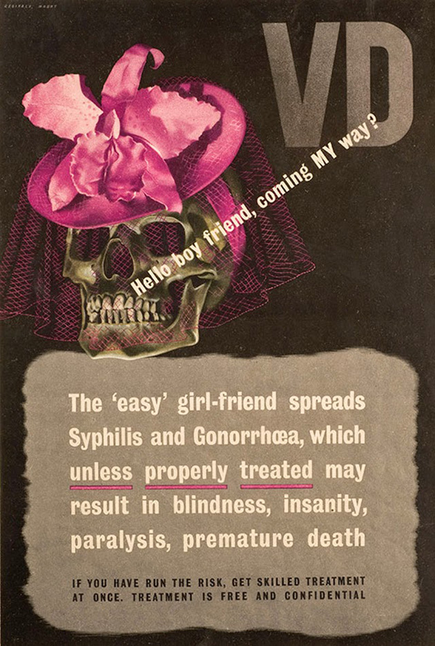Vintage STD Propaganda Poster