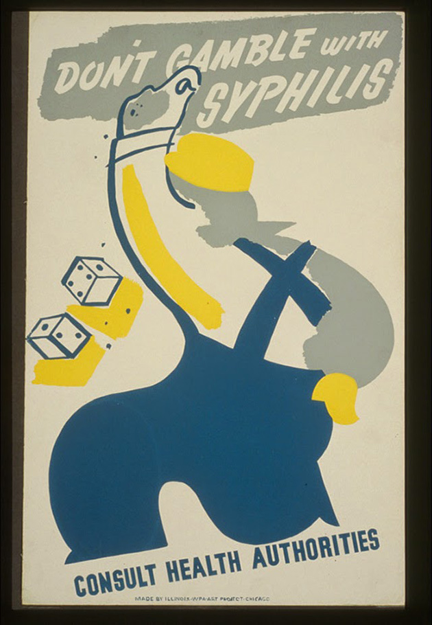 Vintage STD Propaganda Poster