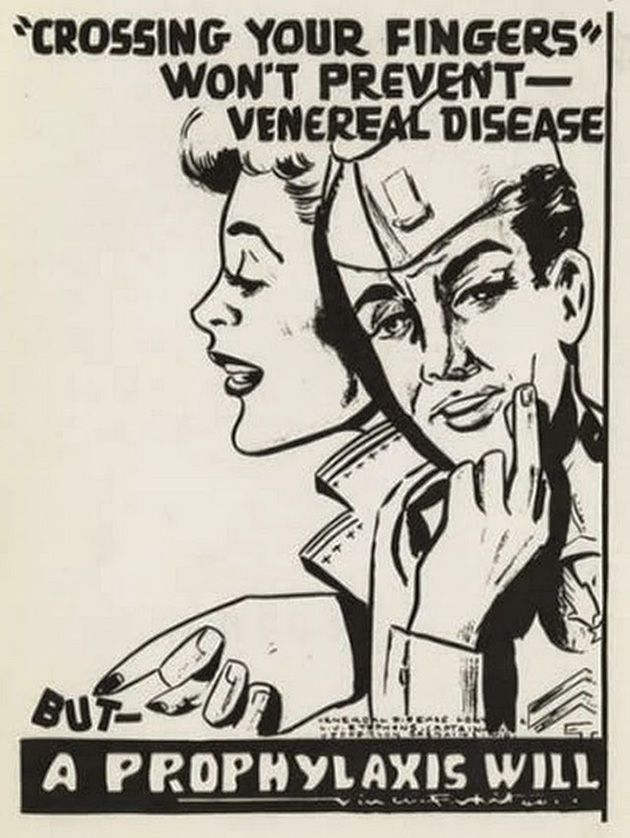 Vintage STD Propaganda Poster