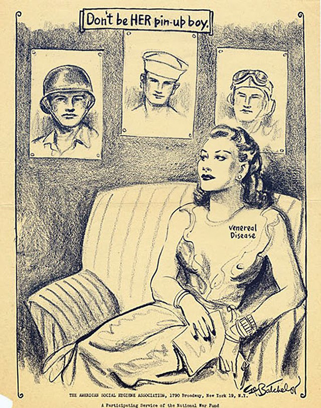 Vintage STD Propaganda Poster