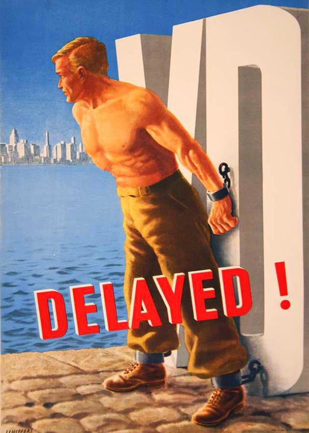 Vintage STD Propaganda Poster