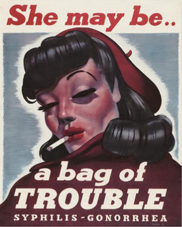 Vintage STD Propaganda Poster
