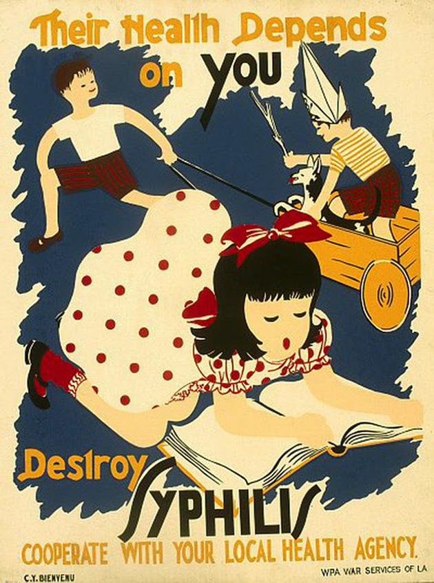 Vintage STD Propaganda Poster