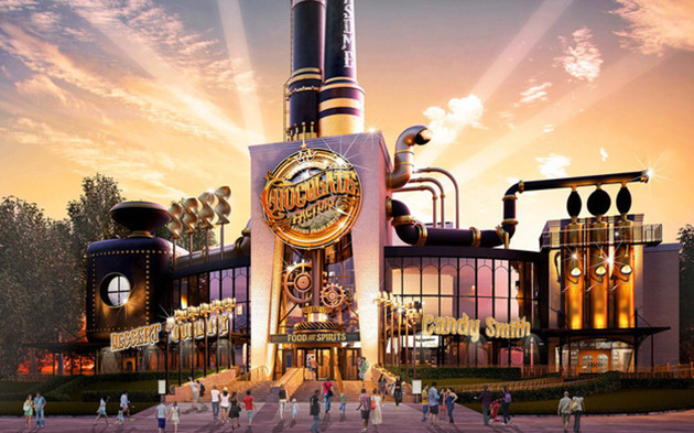 Willy Wonka’s Chocolate Factory universal studios